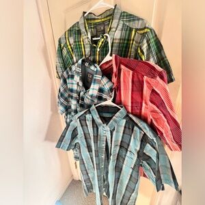 Mountain Hardware SS Button Up‎ Shirt Lot. X4 Mens XL. Like new condition
